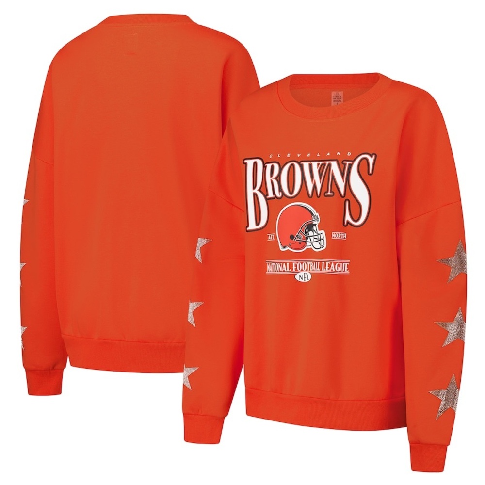 🧡Cleveland Browns Gameday Couture Embellished Crewneck🧡 - Picture 1 of 4